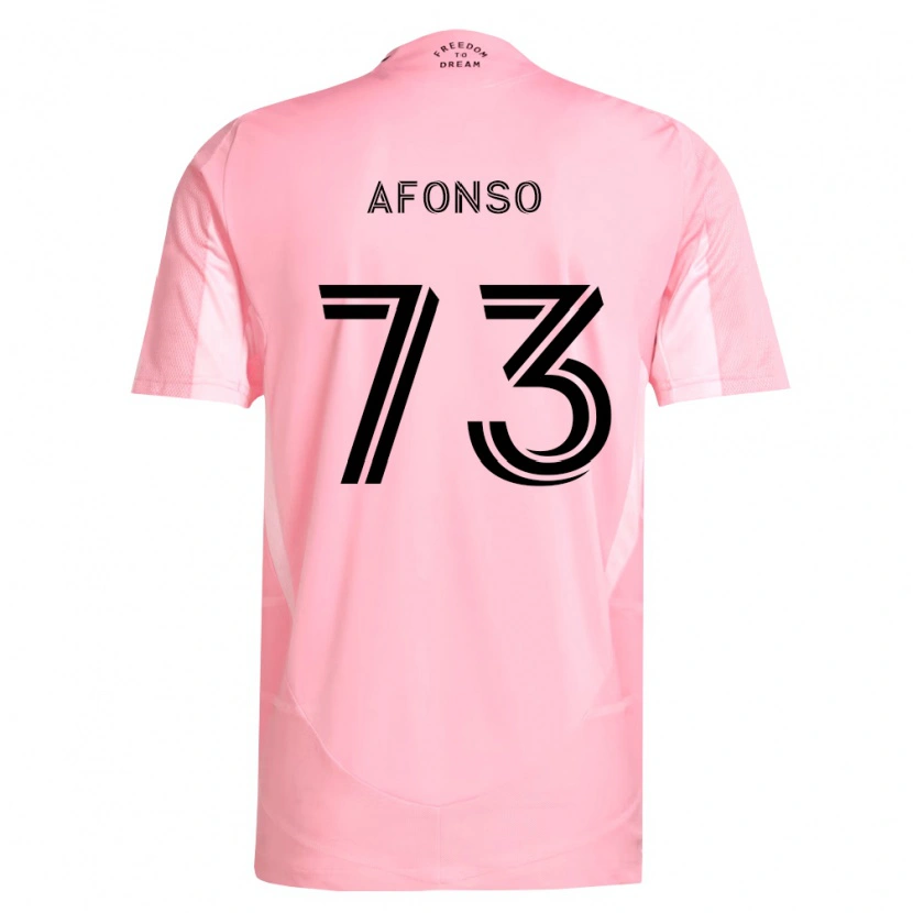 Danxen Män Leo Afonso #73 Rosa Svart Hemmatröja Matchtröjor 2026/27 Tröjor T-Tröja