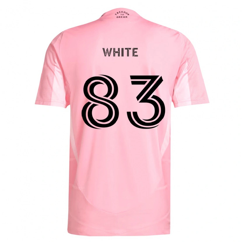 Danxen Män Rondell White #83 Rosa Svart Hemmatröja Matchtröjor 2026/27 Tröjor T-Tröja
