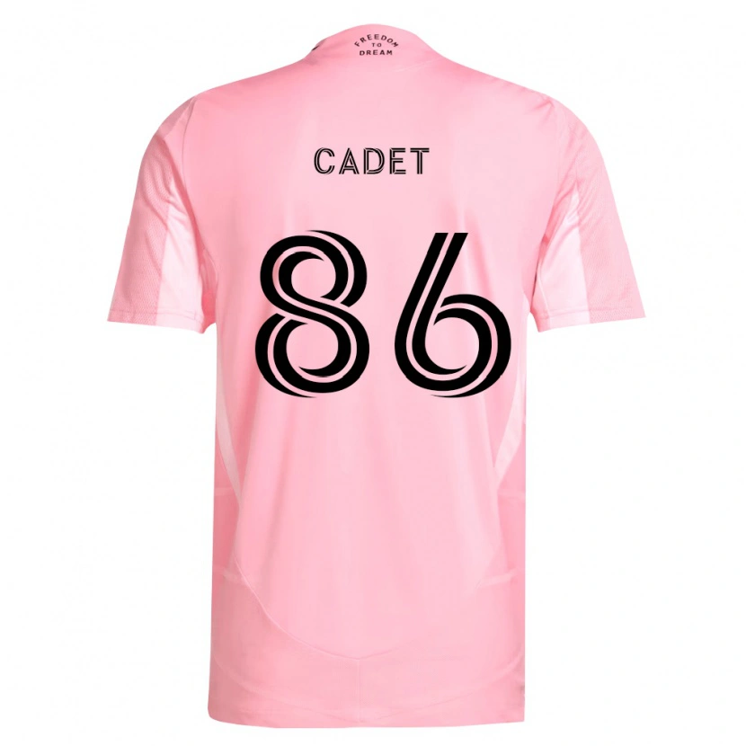 Danxen Män Zidane Cadet #86 Rosa Svart Hemmatröja Matchtröjor 2026/27 Tröjor T-Tröja