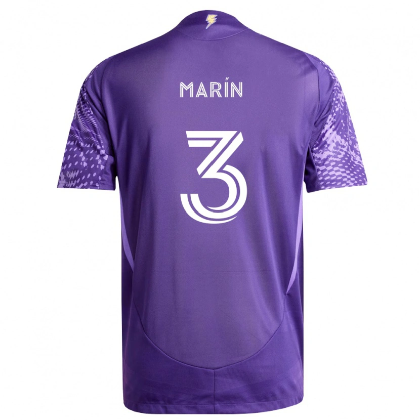 Danxen Män Adrián Marín #3 Lila Vit Hemmatröja Matchtröjor 2026/27 Tröjor T-Tröja