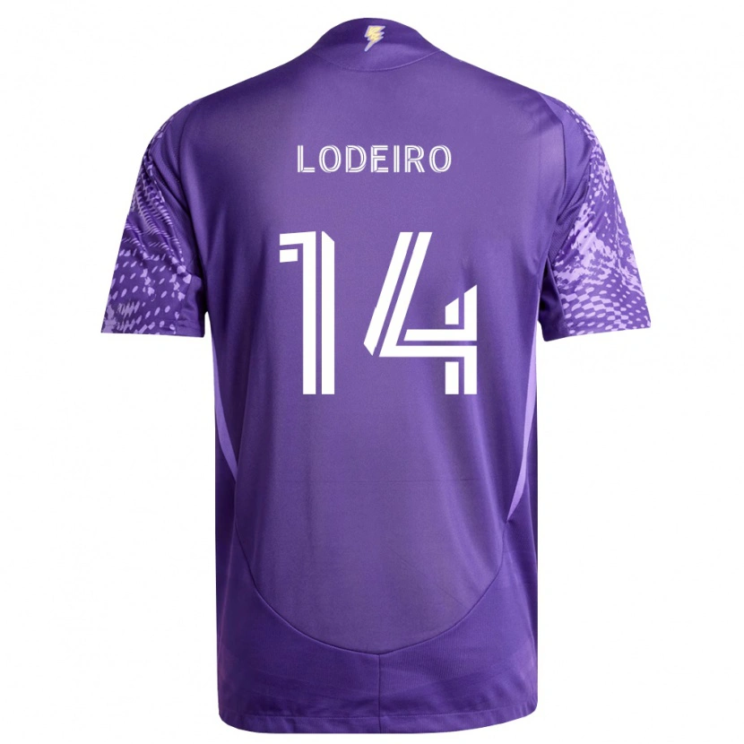 Danxen Män Nicolás Lodeiro #14 Lila Vit Hemmatröja Matchtröjor 2026/27 Tröjor T-Tröja