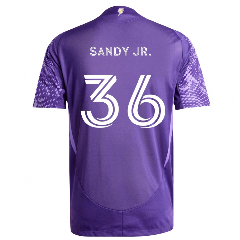 Danxen Män Titus Sandy Jr. #36 Lila Vit Hemmatröja Matchtröjor 2026/27 Tröjor T-Tröja