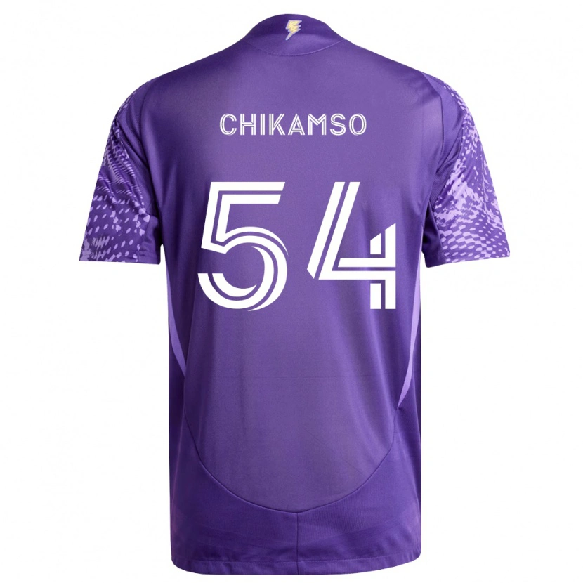 Danxen Män Albright Chikamso #54 Lila Vit Hemmatröja Matchtröjor 2026/27 Tröjor T-Tröja