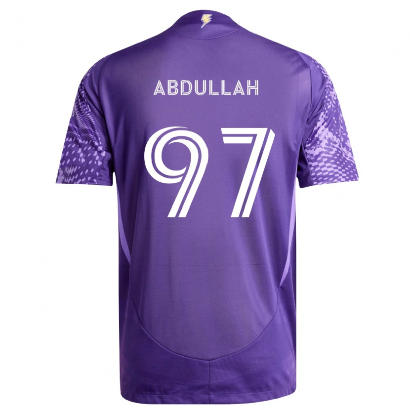 Danxen Män Majed Abdullah #97 Lila Vit Hemmatröja Matchtröjor 2026/27 Tröjor T-Tröja