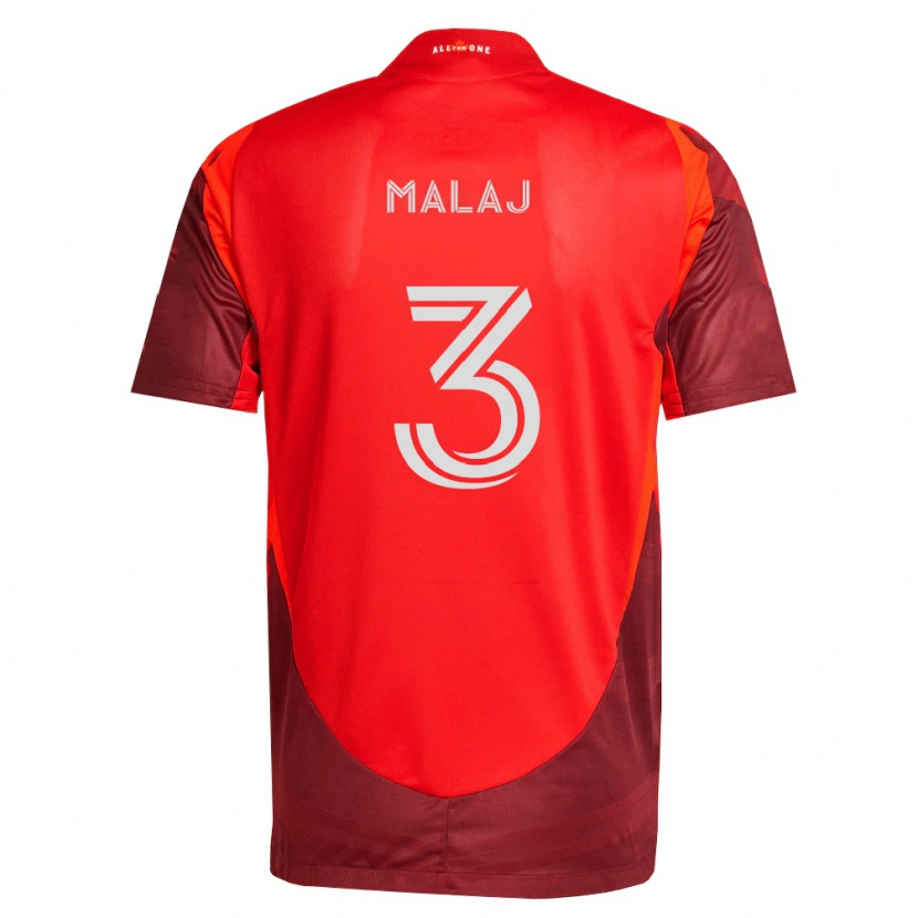Danxen Män Albert Malaj #3 Vinröd Röd Hemmatröja Matchtröjor 2026/27 Tröjor T-Tröja