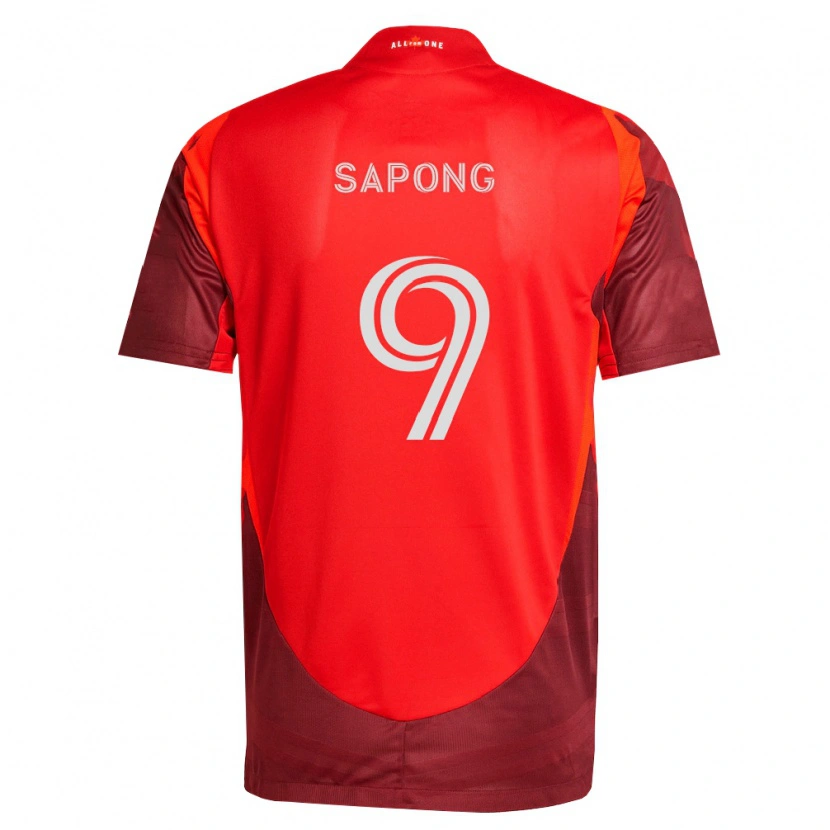 Danxen Män C.j. Sapong #9 Vinröd Röd Hemmatröja Matchtröjor 2026/27 Tröjor T-Tröja
