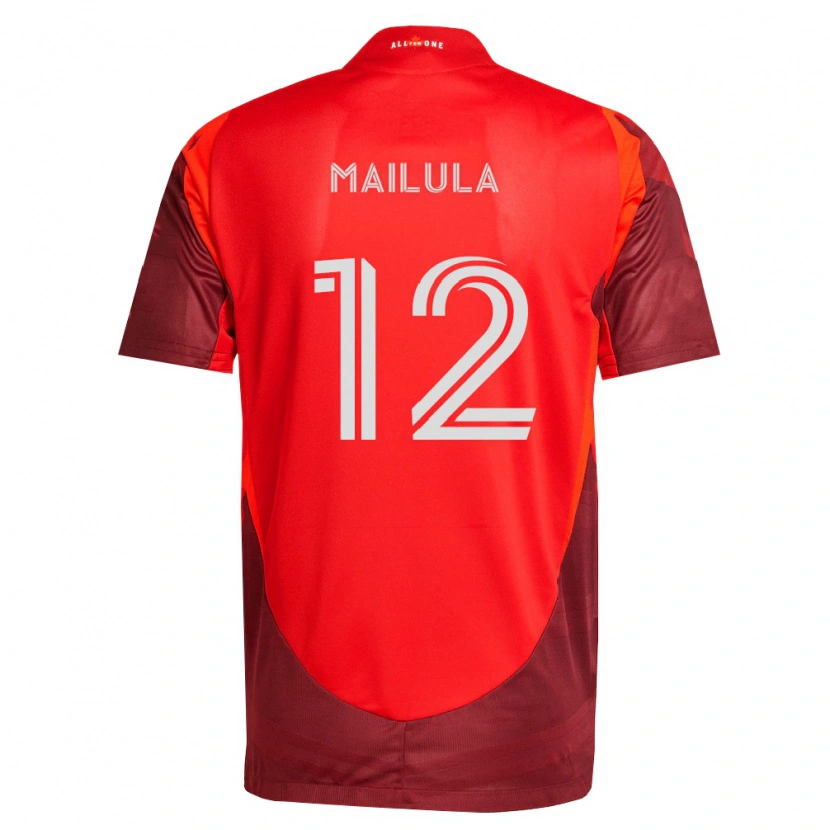 Danxen Män Cassius Mailula #12 Vinröd Röd Hemmatröja Matchtröjor 2026/27 Tröjor T-Tröja