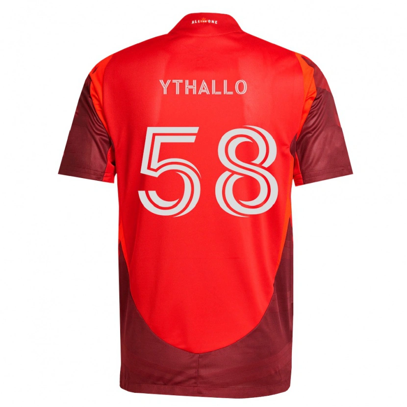 Danxen Män Ythallo #58 Vinröd Röd Hemmatröja Matchtröjor 2026/27 Tröjor T-Tröja
