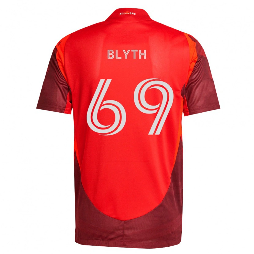 Danxen Män Tristan Blyth #69 Vinröd Röd Hemmatröja Matchtröjor 2026/27 Tröjor T-Tröja