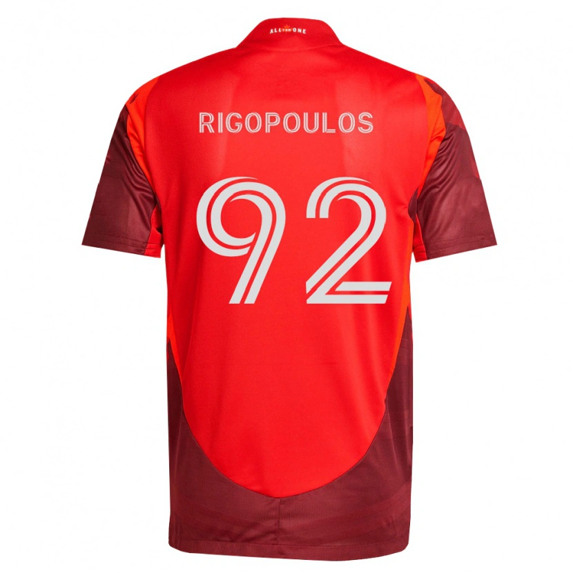 Danxen Män Theo Rigopoulos #92 Vinröd Röd Hemmatröja Matchtröjor 2026/27 Tröjor T-Tröja