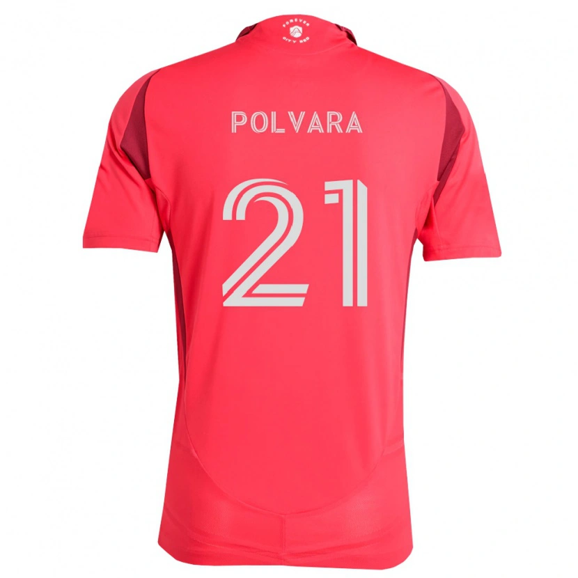 Danxen Män Dante Polvara #21 Magenta Vit Hemmatröja Matchtröjor 2026/27 Tröjor T-Tröja