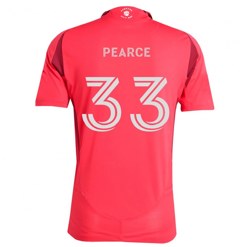Danxen Män Tyson Pearce #33 Magenta Vit Hemmatröja Matchtröjor 2026/27 Tröjor T-Tröja