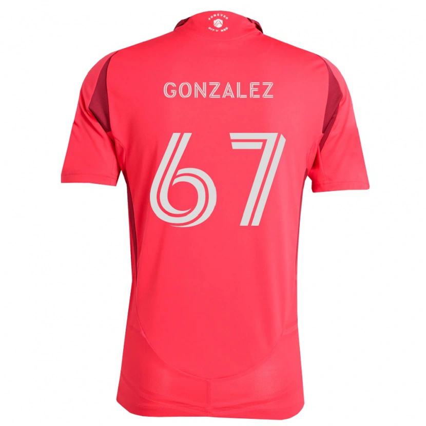 Danxen Män Cruz Gonzalez #67 Magenta Vit Hemmatröja Matchtröjor 2026/27 Tröjor T-Tröja