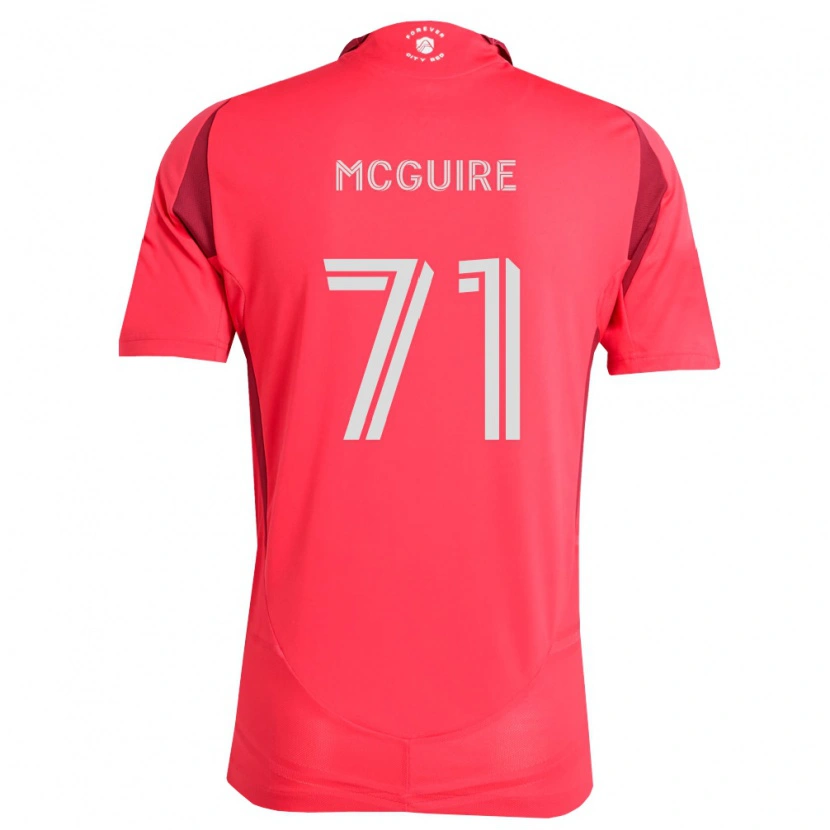 Danxen Män Nolan Mcguire #71 Magenta Vit Hemmatröja Matchtröjor 2026/27 Tröjor T-Tröja