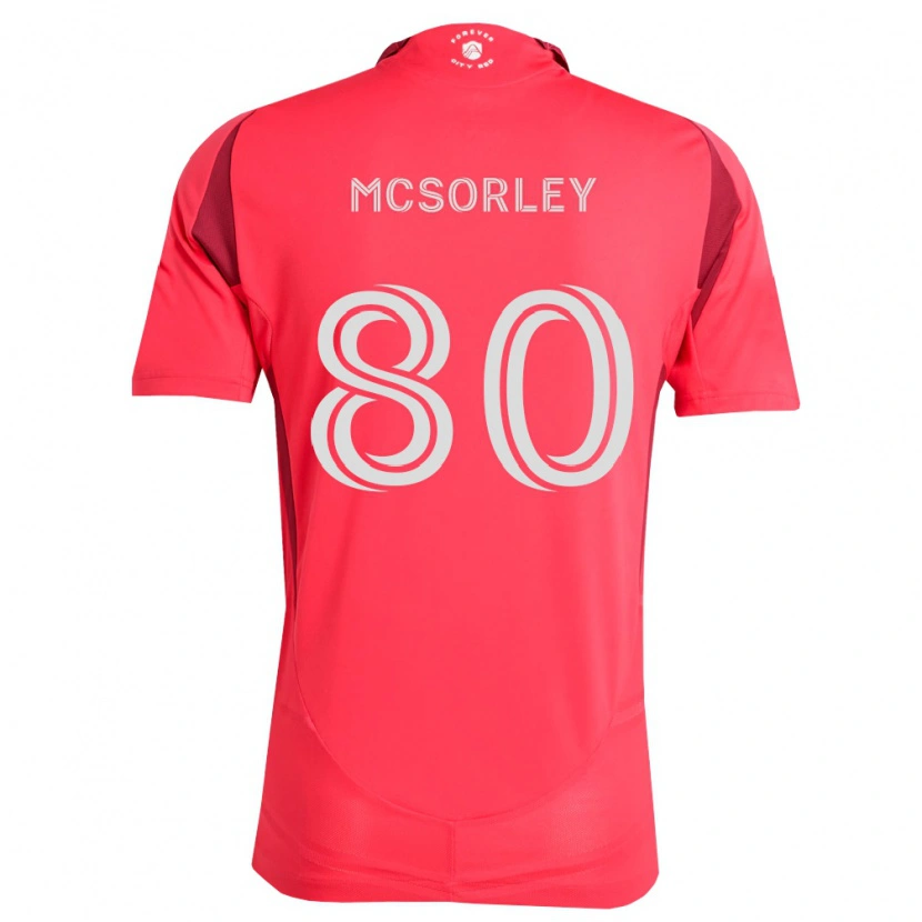 Danxen Män Brendan Mcsorley #80 Magenta Vit Hemmatröja Matchtröjor 2026/27 Tröjor T-Tröja