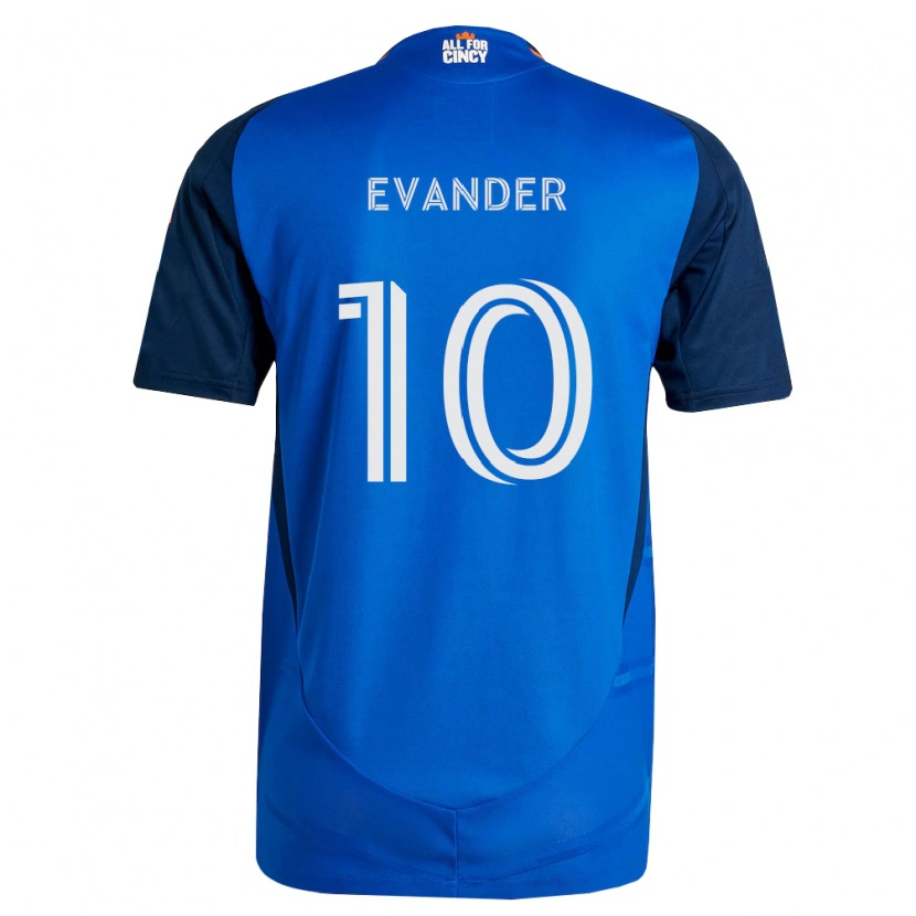 Danxen Män Evander Da Silva Ferreira #10 Kungligt Blå Orange Hemmatröja Matchtröjor 2026/27 Tröjor T-Tröja