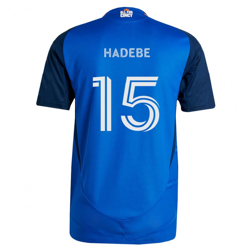Danxen Män Teenage Hadebe #15 Kungligt Blå Orange Hemmatröja Matchtröjor 2026/27 Tröjor T-Tröja