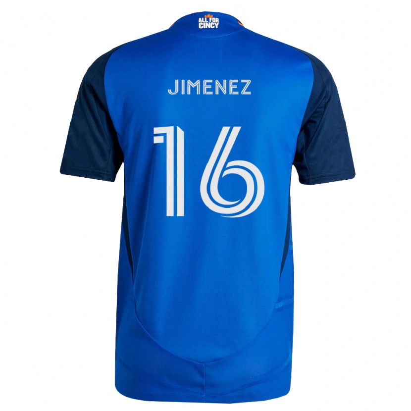 Danxen Män Joshua Jimenez #16 Kungligt Blå Orange Hemmatröja Matchtröjor 2026/27 Tröjor T-Tröja