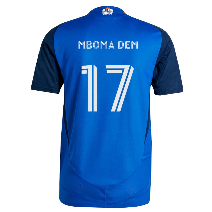Danxen Män Kenji Mboma Dem #17 Kungligt Blå Orange Hemmatröja Matchtröjor 2026/27 Tröjor T-Tröja