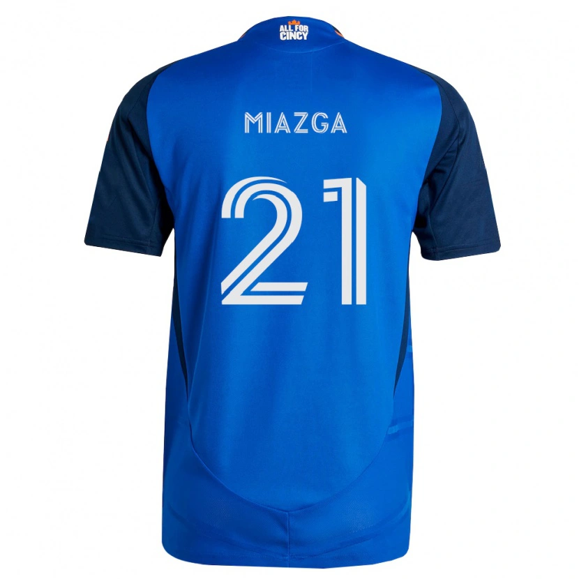 Danxen Män Matt Miazga #21 Kungligt Blå Orange Hemmatröja Matchtröjor 2026/27 Tröjor T-Tröja