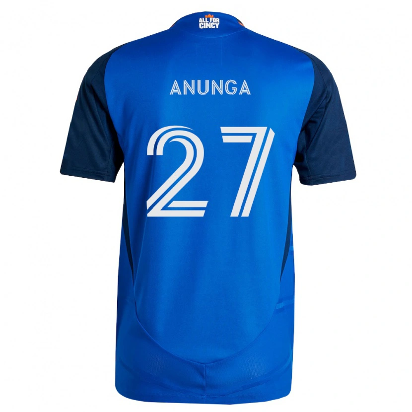 Danxen Män Tah Anunga #27 Kungligt Blå Orange Hemmatröja Matchtröjor 2026/27 Tröjor T-Tröja