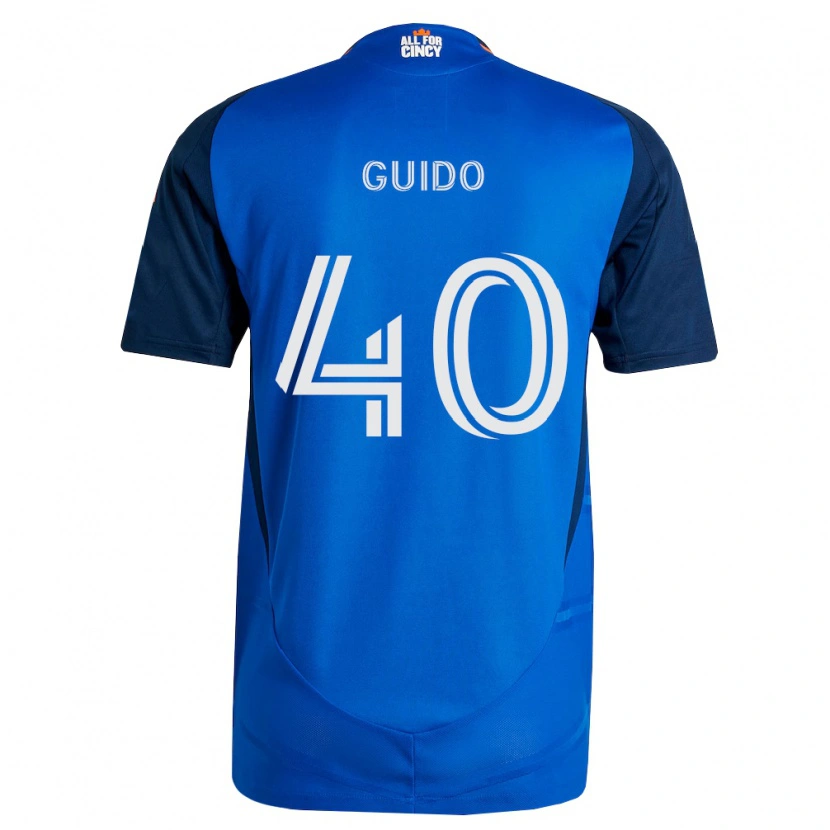 Danxen Män Alejandro Guido #40 Kungligt Blå Orange Hemmatröja Matchtröjor 2026/27 Tröjor T-Tröja