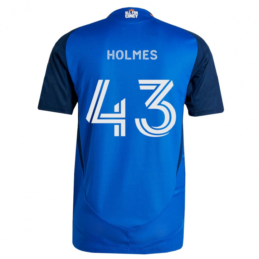 Danxen Män Charlie Holmes #43 Kungligt Blå Orange Hemmatröja Matchtröjor 2026/27 Tröjor T-Tröja