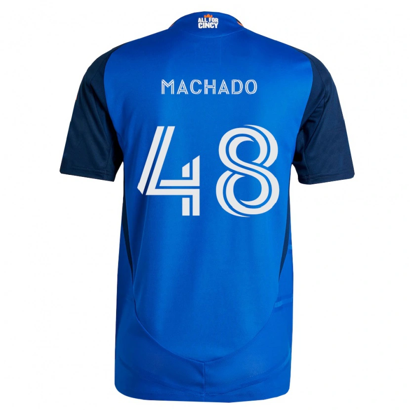 Danxen Män Juan Machado #48 Kungligt Blå Orange Hemmatröja Matchtröjor 2026/27 Tröjor T-Tröja