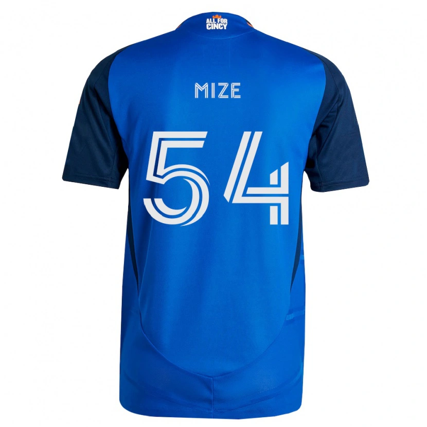 Danxen Män Jack Mize #54 Kungligt Blå Orange Hemmatröja Matchtröjor 2026/27 Tröjor T-Tröja