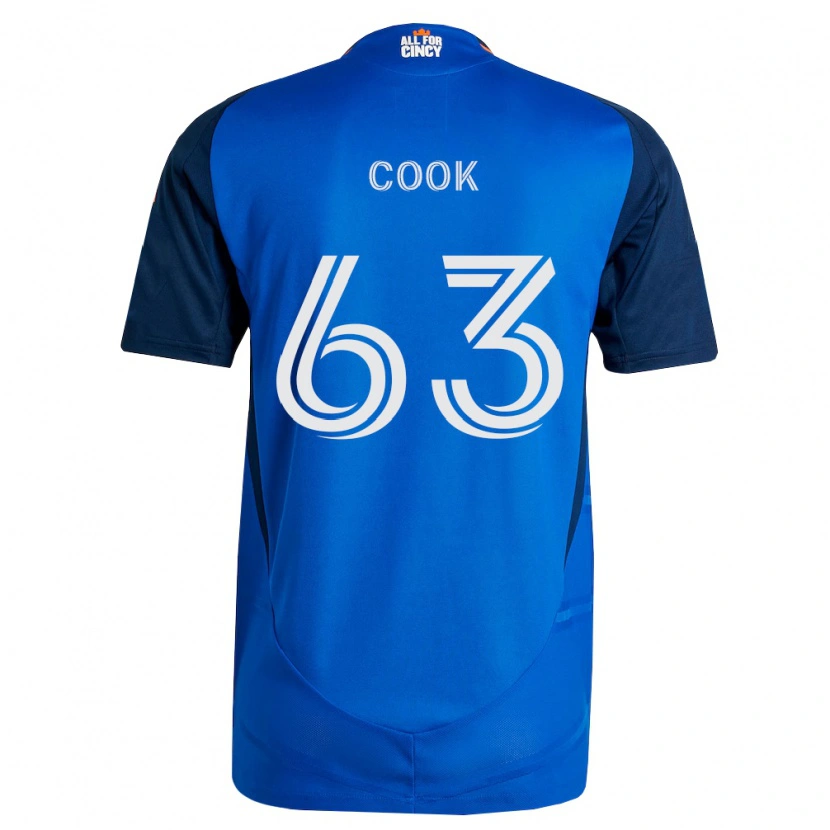 Danxen Män Steel Cook #63 Kungligt Blå Orange Hemmatröja Matchtröjor 2026/27 Tröjor T-Tröja