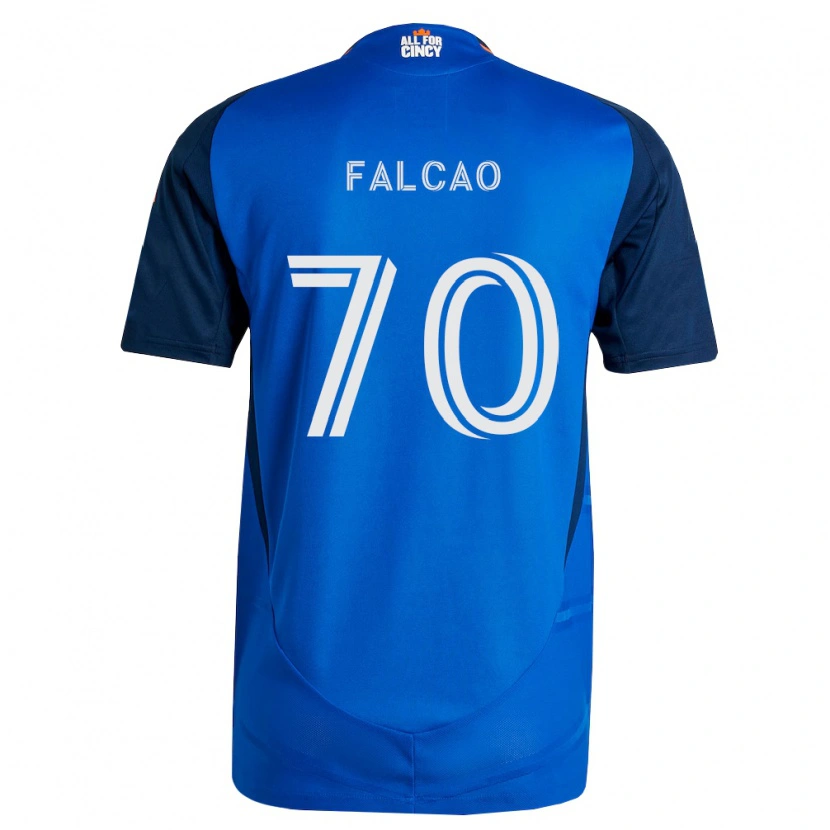 Danxen Män Kiano Falcao #70 Kungligt Blå Orange Hemmatröja Matchtröjor 2026/27 Tröjor T-Tröja