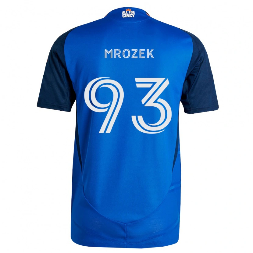 Danxen Män Fabian Mrozek #93 Kungligt Blå Orange Hemmatröja Matchtröjor 2026/27 Tröjor T-Tröja