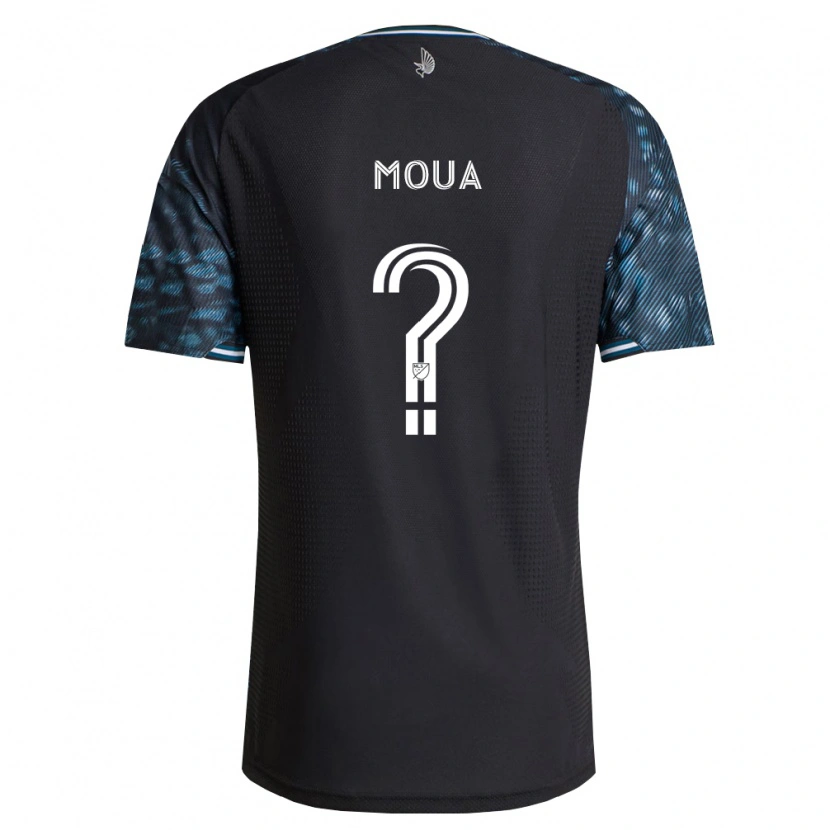 Danxen Män Nathan Moua #0 Svart Vit Hemmatröja Matchtröjor 2026/27 Tröjor T-Tröja