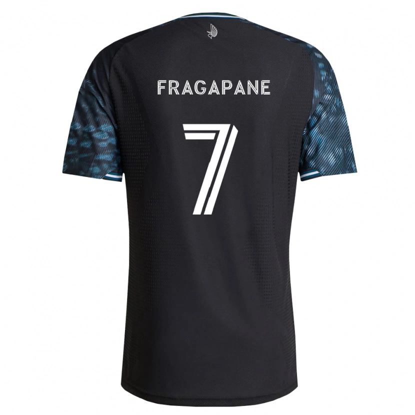 Danxen Män Franco Fragapane #7 Svart Vit Hemmatröja Matchtröjor 2026/27 Tröjor T-Tröja