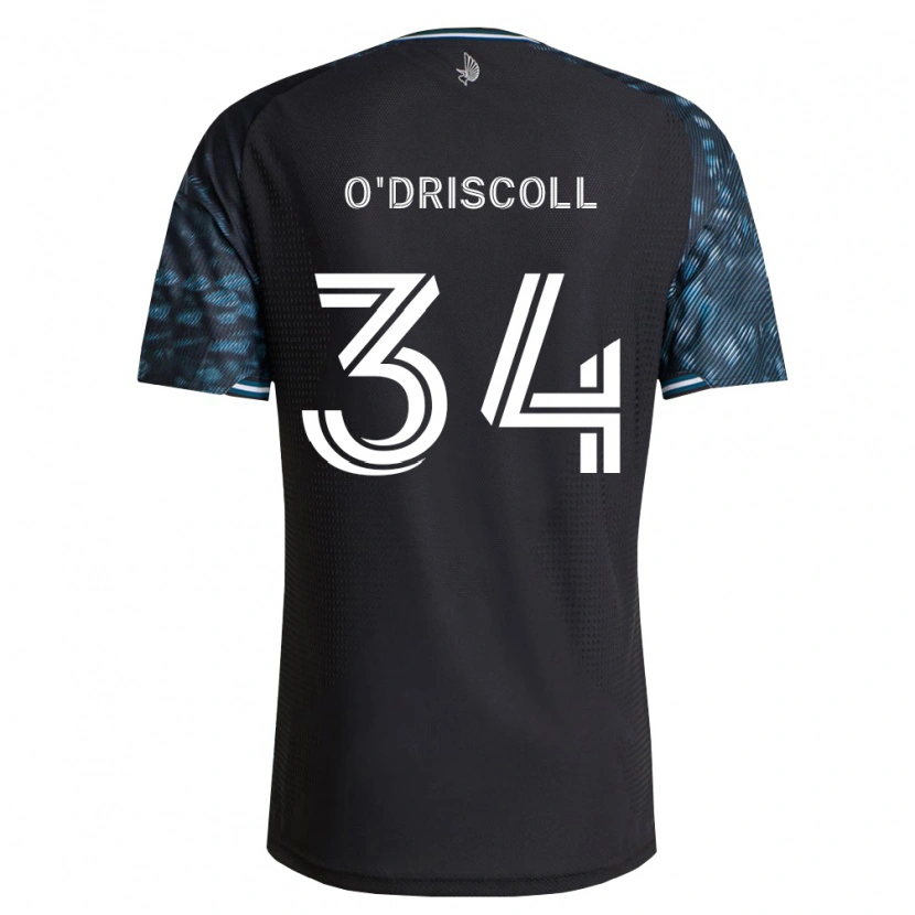 Danxen Män Rory O'driscoll #34 Svart Vit Hemmatröja Matchtröjor 2026/27 Tröjor T-Tröja