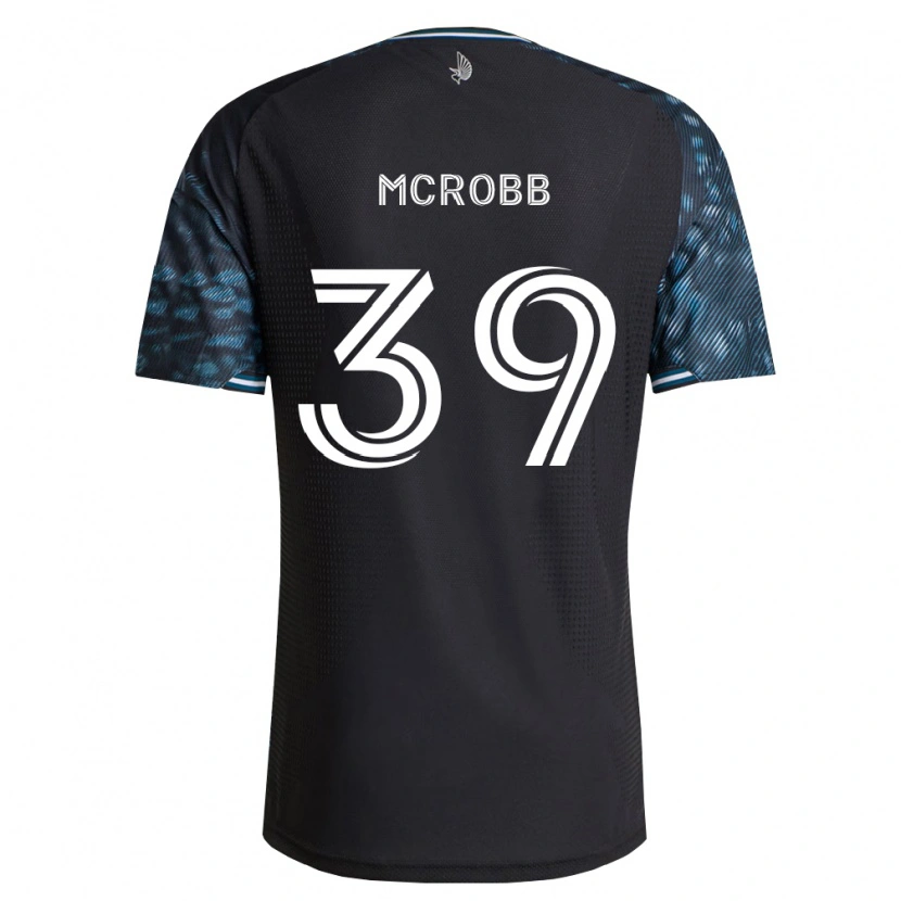 Danxen Män Finn Mcrobb #39 Svart Vit Hemmatröja Matchtröjor 2026/27 Tröjor T-Tröja