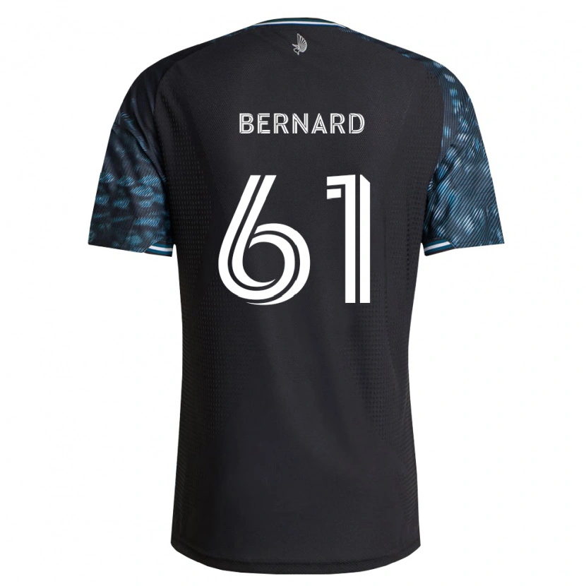 Danxen Män Jadan Bernard #61 Svart Vit Hemmatröja Matchtröjor 2026/27 Tröjor T-Tröja