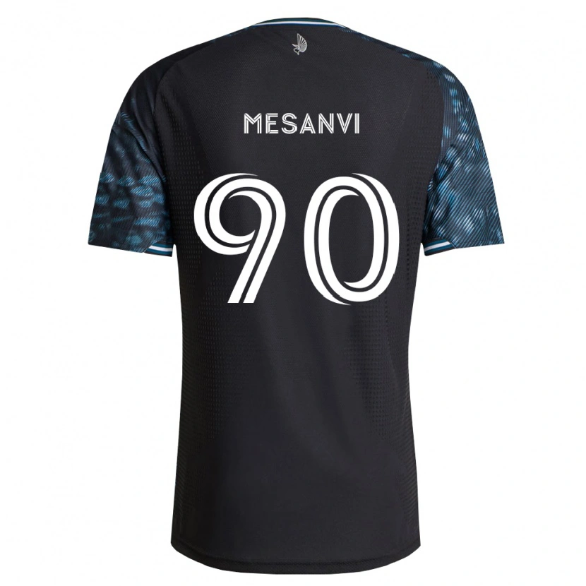 Danxen Män Loïc Mesanvi #90 Svart Vit Hemmatröja Matchtröjor 2026/27 Tröjor T-Tröja