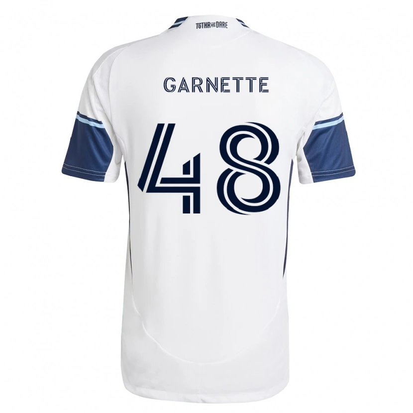 Danxen Män Micaah Garnette #48 Vit Kungligt Blå Hemmatröja Matchtröjor 2026/27 Tröjor T-Tröja