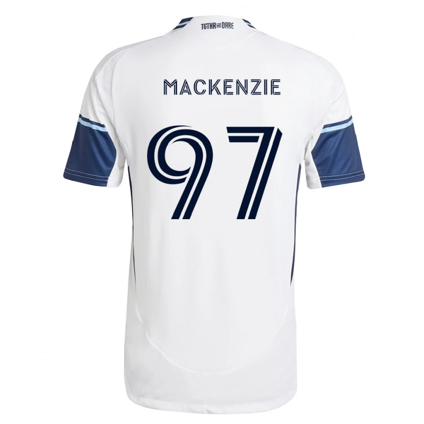 Danxen Män Liam Mackenzie #97 Vit Kungligt Blå Hemmatröja Matchtröjor 2026/27 Tröjor T-Tröja