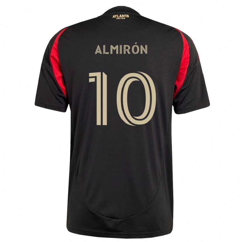 Danxen Män Miguel Almirón #10 Svart Röd Hemmatröja Matchtröjor 2026/27 Tröjor T-Tröja