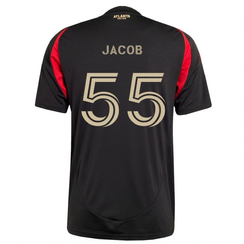 Danxen Män Tomás Jacob #55 Svart Röd Hemmatröja Matchtröjor 2026/27 Tröjor T-Tröja