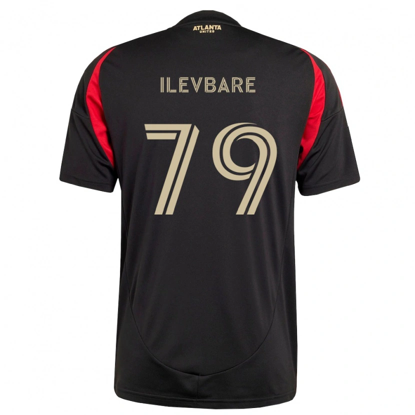 Danxen Män David Ilevbare #79 Svart Röd Hemmatröja Matchtröjor 2026/27 Tröjor T-Tröja