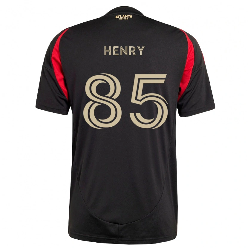 Danxen Män Amir Henry #85 Svart Röd Hemmatröja Matchtröjor 2026/27 Tröjor T-Tröja