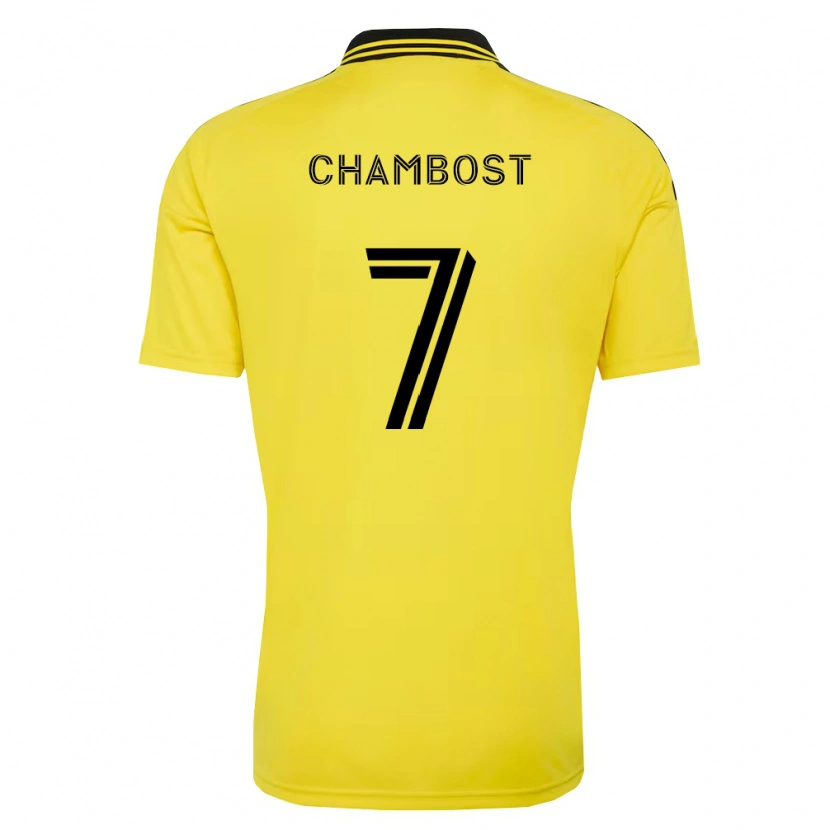 Danxen Män Dylan Chambost #7 Gul Svart Hemmatröja Matchtröjor 2026/27 Tröjor T-Tröja