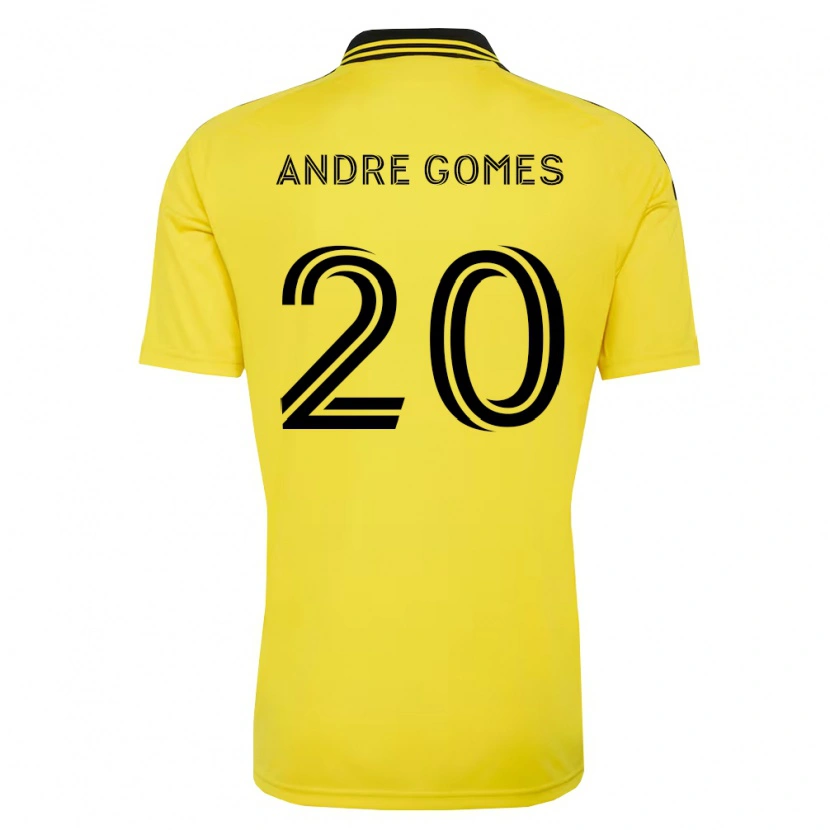 Danxen Män André Gomes #20 Gul Svart Hemmatröja Matchtröjor 2026/27 Tröjor T-Tröja