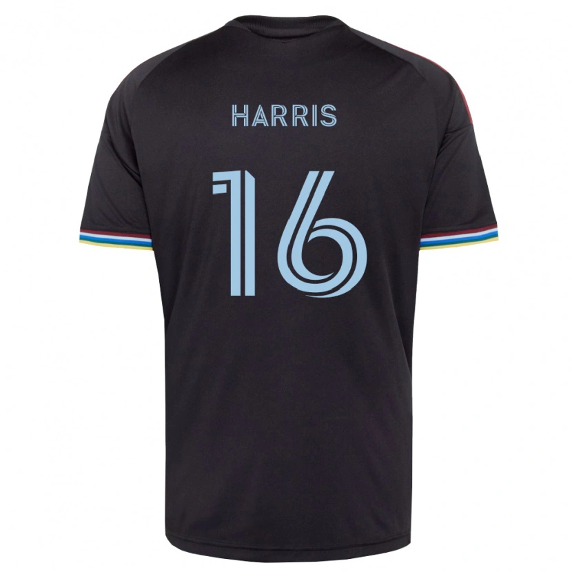 Danxen Män Alex Harris #16 Svart Himmelsblå Hemmatröja Matchtröjor 2026/27 Tröjor T-Tröja