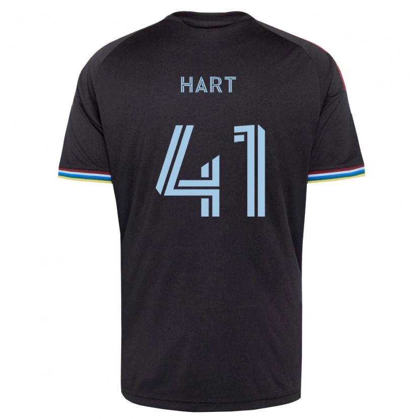 Danxen Män Victor Hart #41 Svart Himmelsblå Hemmatröja Matchtröjor 2026/27 Tröjor T-Tröja