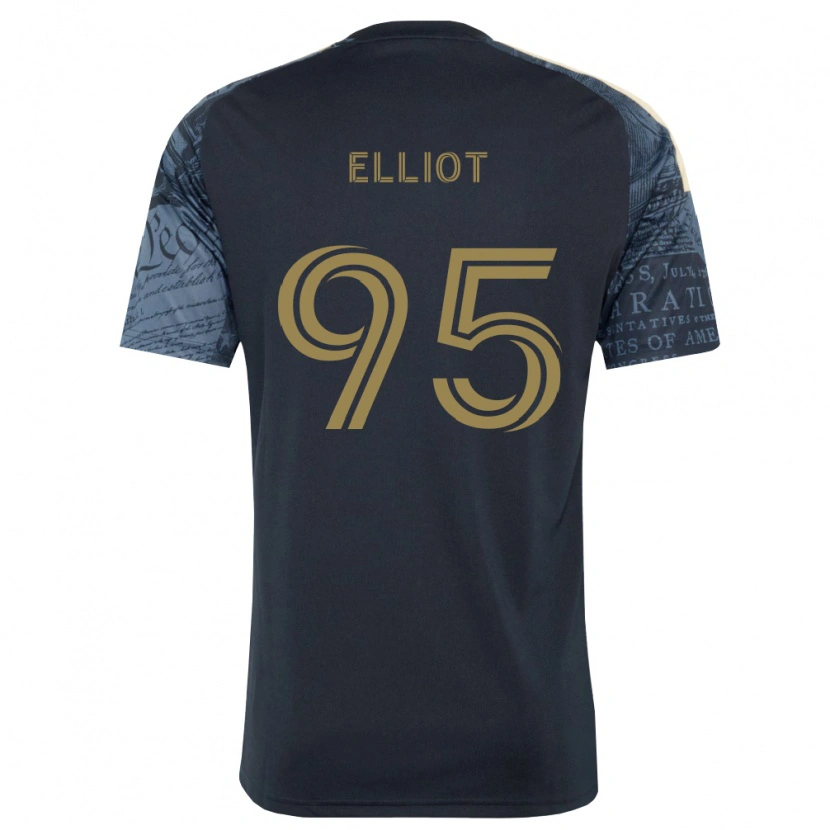 Danxen Män Daniel Elliot #95 Marinblå Brun Hemmatröja Matchtröjor 2026/27 Tröjor T-Tröja