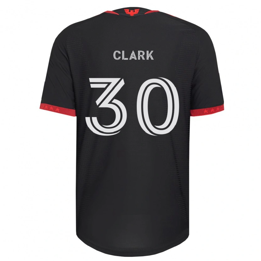 Danxen Män Caden Clark #30 Svart Vit Röd Hemmatröja Matchtröjor 2026/27 Tröjor T-Tröja